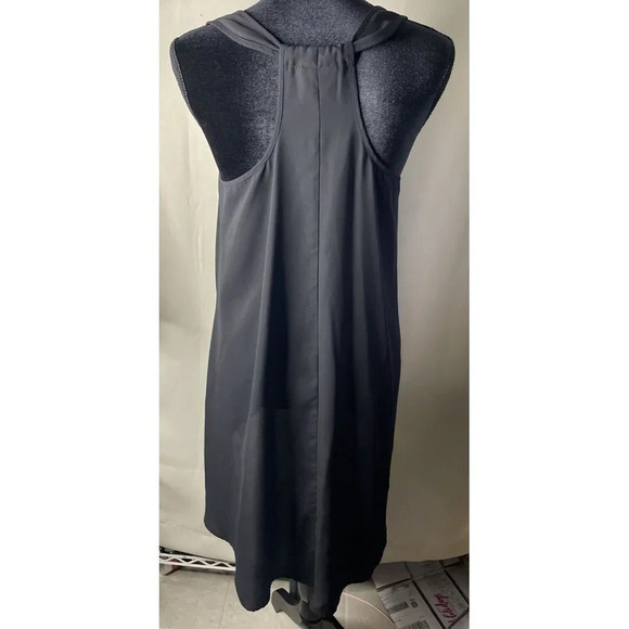 Ariat Black High Low Tunic Top Tank Shirt Chiffon Sleeveless Womens Size S/P - Picture 2 of 7